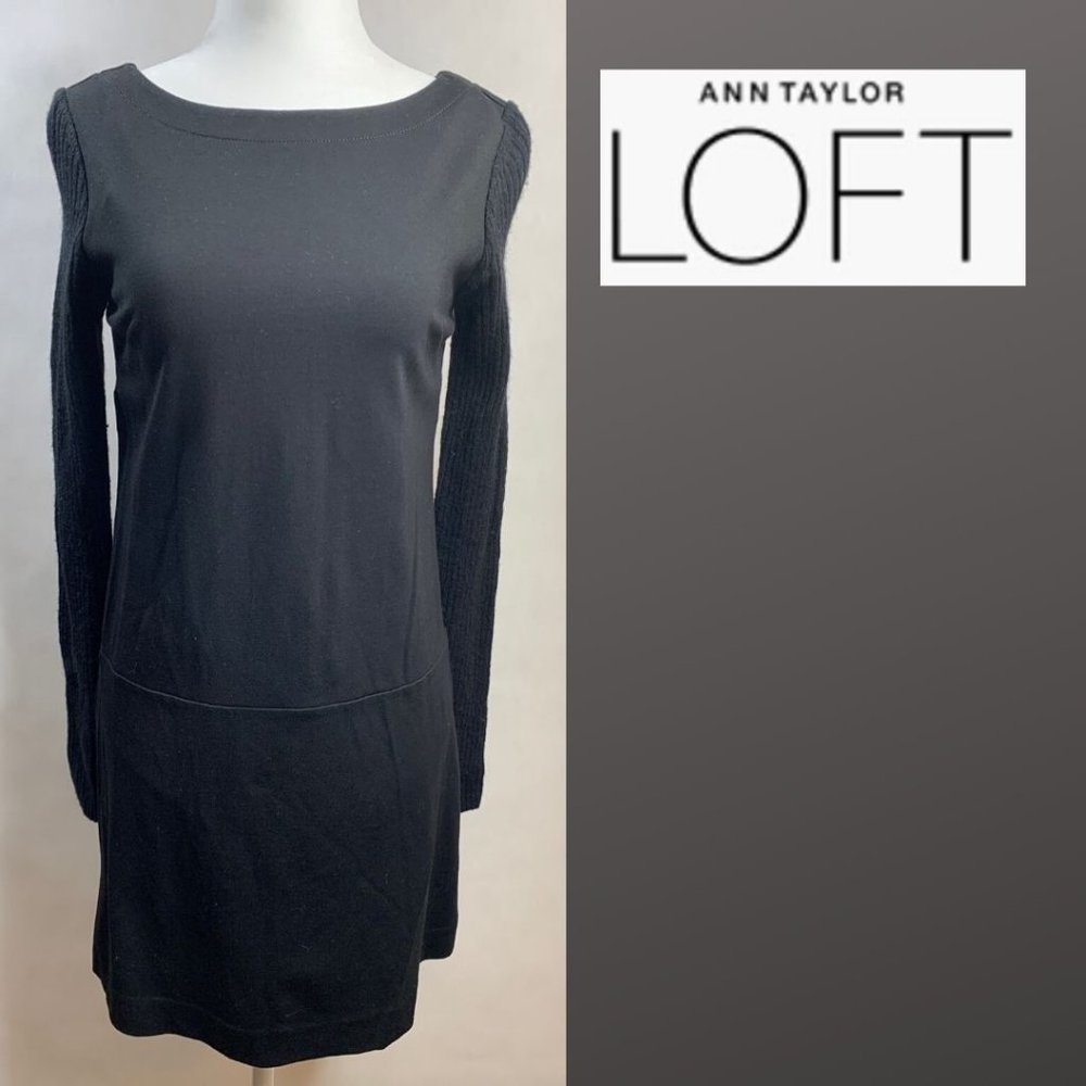 LOFT Long Sleeve Sweater Dress